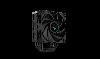  AK400 ZERO DARK, DEEPCOOL, Air Cooler, Universal, 155mm, TDP 220W, PWM 500~1850RPM, ≤29dB, 4pin, Black.