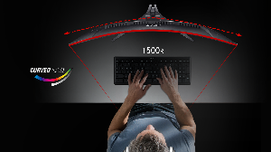 Nitro XZ452CU, ACER, Monitor, 44.5" W,1500R Curved, VA DQHD32:9, 5120x1440,165Hz,1ms,HDR 450nits,99% sRGB+Type-C(90W). Nitro XZ452CU, ACER, Monitor, 44.5" W,1500R Curved, VA DQHD32:9, 5120x1440,165Hz,1ms,HDR 450nits,99% sRGB+Type-C(90W).