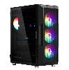 Zalman PC case I3 Neo without PSU, 1xUSB3.0, 2xUSB2.0, 4x120mm RGB, VGA 355mm, LCS ready, TG Side Panel, ATX, black