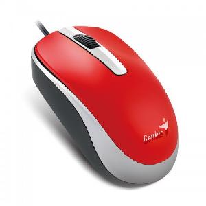  DX-120, Genius, Mouse, USB, RED.
