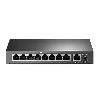 TL-SF1009P, TP-Link, 9-port 10/100Mbps Desktop Switch with 8-Port PoE+