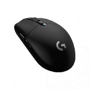  G305 LIGHTSPEED, Logitech, Mouse, USB (1ms) Wireless, 12K dpi, 40G, 6 Button, 99g, Black.