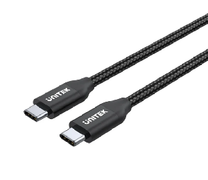  C14059BK, UNITEK, Cable, 2M Type-C To C, PD 100W Charging Cable.
