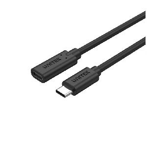  C14086BK, UNITEK, Cable, Type-C 0.5M Full-Featured USB Male to Female Extension Cable,USB3.2 CM to C FM,with DATA 10Gbps/Dis