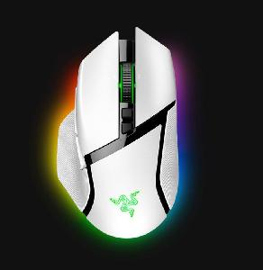  Basilisk V3 Pro, RAZER, Mouse, RGB, USB-A/WL/BT, white.