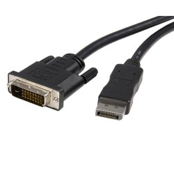  Y-5118BA, UNITEK, Cable, 1.8M DisplayPort to DVI Male Cable.