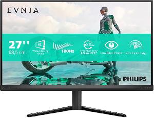 Evnia 27M2N3200S/00, PHILIPS, Monitor, Gaming  27" FHD 1920x1080, Fast IPS 0,5ms, 180Hz, HDR10, G-Sync, Speakers2 W x 2, Blac
