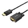  Y-5118F, UNITEK, Cable, 1.8m Display Port Male to VGA Male Adapter.