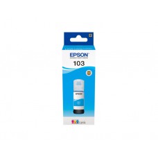 103 - C13T00S24A, EPSON, Ink, cyan Bottle 65ml, 7,500 pages. 103 - C13T00S24A, EPSON, Ink, cyan Bottle 65ml, 7,500 pages.