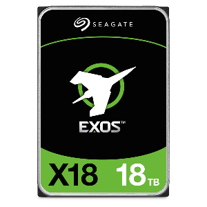 Exos ST18000NM000J, SEAGATE, HDD, 18TB, X18  512E/4KN ( 3.5'/ 18TB/ SATA 6Gb/s / 7200rpm) 2 years warranty.