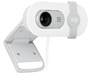  Brio 100, Logitech, Webcam, Full HD - OFF-WHITE - USB.