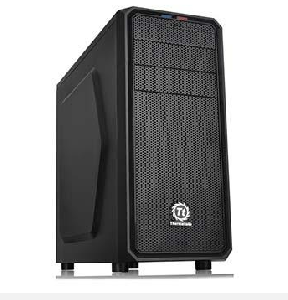  Versa H25, THERMALTAKE, CASE, Black, ATX, 1x120mm Fan, AIO 120mm, air 155mm, GPU 315mm, 3x3.5”, USB 3.0x1, USB 2.0x1, Audio+