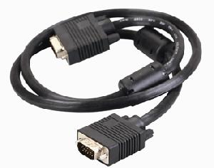 KDVGA1001-10M, KINGDA, 3+4+64 Braiding VGA Cable,Al and braiding shield,Copper ,Nickel Plated, 0.8mm