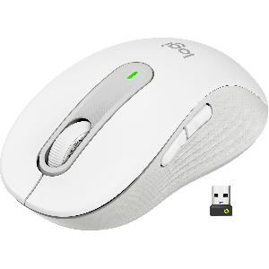  Signature M650 M, Logitech, Mouse, Bluetooth, Logi Bolt Bluetooth 4K dpi 5 Button 1xAA-20/24 month 101.4 OFF-WHITE.