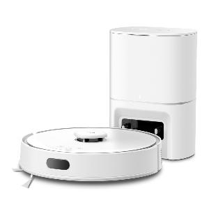 Tapo RV30 Max Plus White, TPLINK, Robot Vacuum Cleaner, Vacuum&Mop&Auto-Empty Dock, 5300Pa, 2600mAh Battery, 250ml/3L do