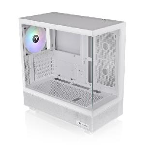  View 270 TG ARGB Snow, THERMALTAKE, CASE, White, E-ATX, 1x140mm ARGB Fan, AIO 360mm, air 180mm, GPU 420mm, 2x3.5”, Type-C, U