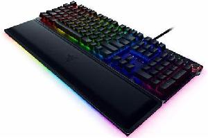 RZ03-01871000-R3M1, Razer Keyboard Huntsman Elite RGB 108key Linear Optical Switch USB  Black