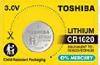  CR1620 CP-5C, TOSHIBA, Battery, 3.0V Lithium.