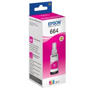  664 - C13T66434A, EPSON, Ink, Magenta Bottle 70ml, 7,500 pages.