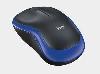  M185, Logitech, Mouse, Wireless Mouse M185 - BLUE - 2.4GHZ  DPI 1000±  1xAA .