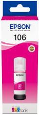  106 - C13T00R340, EPSON, Ink,  Magenta Ink Bottle 70ml, 5,000 pages.