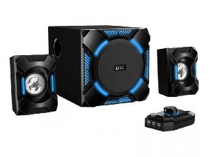  SW-G2.1 1200, Genius, Speaker, 36W (Subwoofer: 24 W), 2.1 CH Gaming Speaker System, In line control, RCA / 3.5 mm, Black.