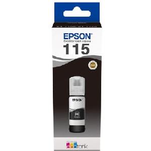  115 - C13T07D14A, EPSON, Ink, Photo Black Bottle 70ml, 6,200 pages.