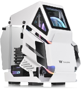  AH T200 Snow, THERMALTAKE, CASE, White, m-ATX, N/A, AIO 280mm, air 150mm, GPU 320mm, 2 x 3.5", Type C, USB 3.0 x 2, Audio+mi