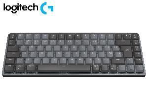  MX, Logitech, Keyboard, Mechanical Mini Bluetooth Illuminated, TACTILE - GRAPHITE.