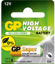 GPPBA23AF002, GP 12.0V 23AF-U5 Alkaline for Remote control  4891199042140