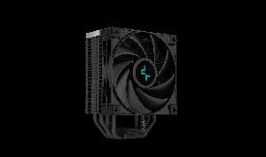 AK400 ZERO DARK, Deepcool cooler, 4-pin PWM, 500~1850 RPM, 29 dB(A), Fluid Dynamic Bearing, 155 mm, 220W, LGA1700/1200, 1Y