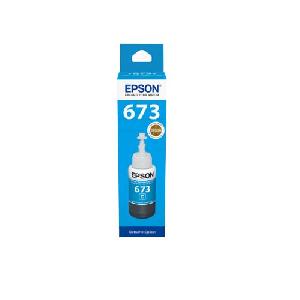  673 - C13T67324A, EPSON, Ink, Cyan ink bottle 70ml.