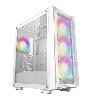  CC560 MESH V2 WH, DEEPCOOL, CASE, Mini-ITX / Micro-ATX / ATX 2x3.5 1x2.5, 4×120mm ARGB,  Case.