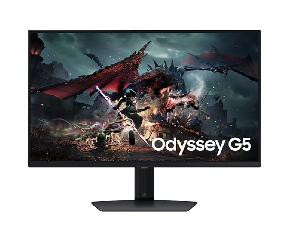 LS27DG502EIXCI Samsung 27" Odyssey G5  QHD 2560x1440 IPS 1ms 180Hz Rotate around a vertical axis  DP & HDMI Cables