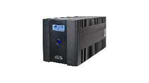  RPT-1500AP LCD, POWERCOM, UPS, 1500VA/900W,Line-Interactive, 4xSchuko,165-300VAC,12V7.2Ahx2,USB/RJ45, Tower, Black.