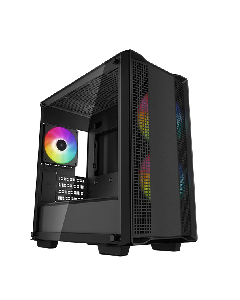 CC360 ARGB Deepcool,  Mid-Tower Case , 7 Slots, USB3.0×1、USB2.0×1、Audio×1, Rear: 1×120mm Fans,ATX PS2