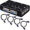 KDKDV0401Kingda, Kvm Switche Usb 4 Ports